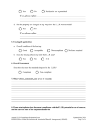 Annual Elur Compliance Evaluation Form - Rhode Island, Page 5