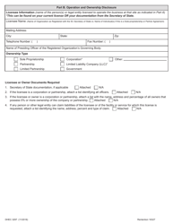 DHEC Form 3297 Licensure Application for Residential Treatment Facility for Children and Adolescents - South Carolina, Page 4