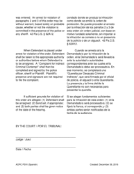 Final Order for Protection of Victims - Pennsylvania (English/Spanish), Page 6