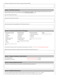 Cybersecurity Event Reporting Form - South Carolina, Page 2
