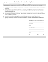 Application for Self Service Storage Insurance License Renewal - South Carolina, Page 4