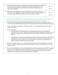 Pharmacy Benefit Manager (Pbm) State Specific Requirements for Initial License - South Carolina, Page 4