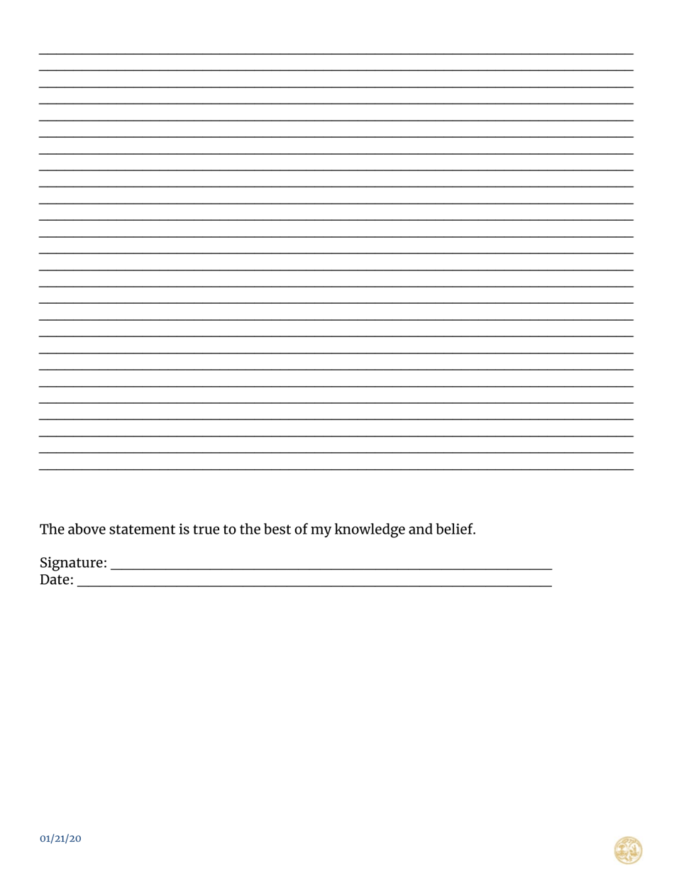 Bondsman Complaint - South Carolina, Page 2