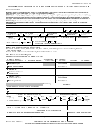 SECNAV Form 5512/1 Department of the Navy Local Population Id Card/Base Access Pass Registration