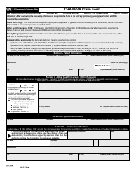 VA Form 10-7959a &quot;CHAMPVA Claim Form&quot;