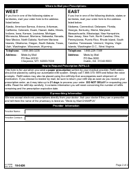 VA Form 10-0426 Meds by Mail Order Form, Page 2