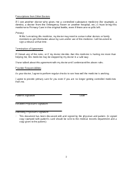 Sample Patient Agreement Forms, Page 5