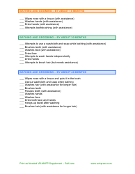 &quot;Self-care Checklists Template&quot;, Page 3