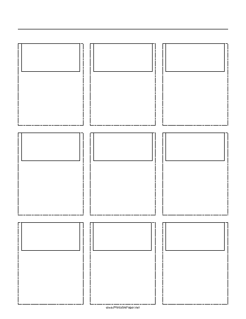 Blank Label Templates - 9 Per Page