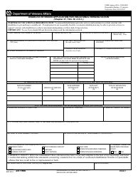 VA Form 28-1900 Disabled Veterans Application for Vocational Rehabilitation