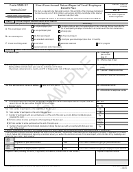 Document preview: IRS Form 5500-SF Short Form Annual Return/Report of Small Employee Benefit Plan