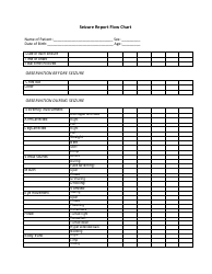 Seizure Report Flow Chart Template - United Kingdom