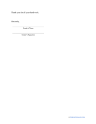 Apology Letter to Court Template, Page 2