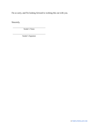Apology Letter to Husband Template, Page 2