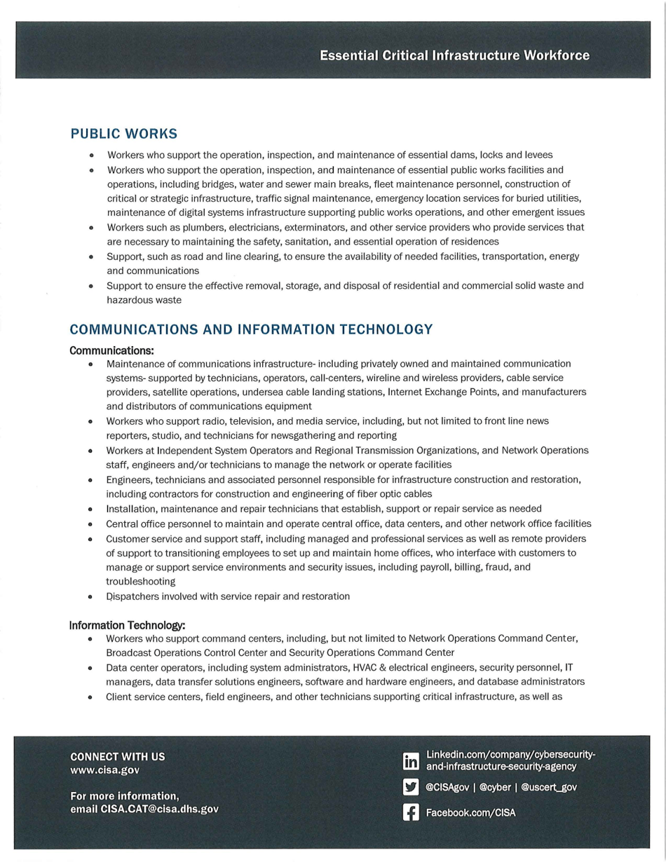 Directors Stay at Home Order - Ohio, Page 21