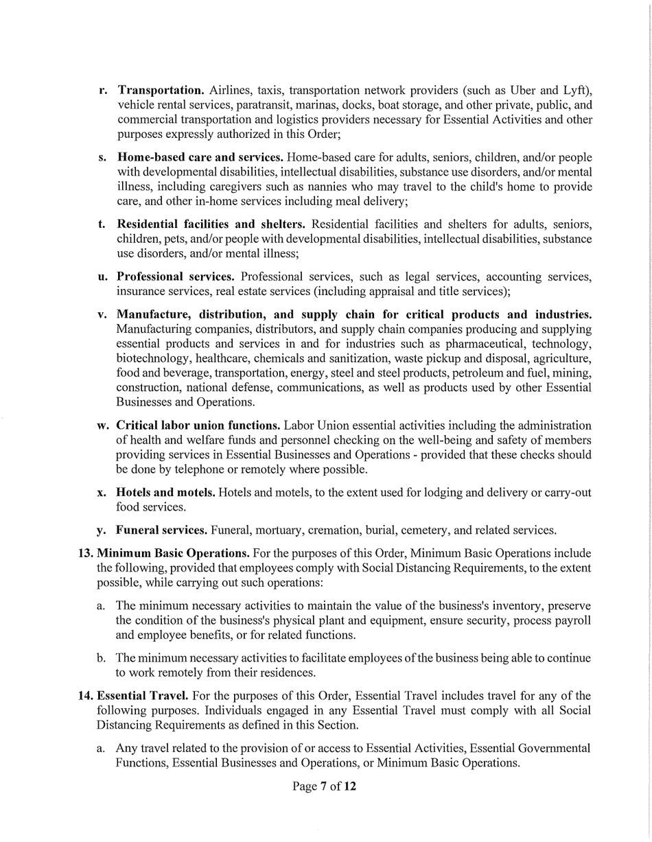 Directors Stay at Home Order - Ohio, Page 7