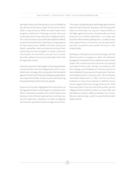 National Strategy for Counterterrorism of the United States of America, Page 6