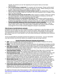 Suicide in Montana - Facts, Figures, and Formulas for Prevention - Montana, Page 9