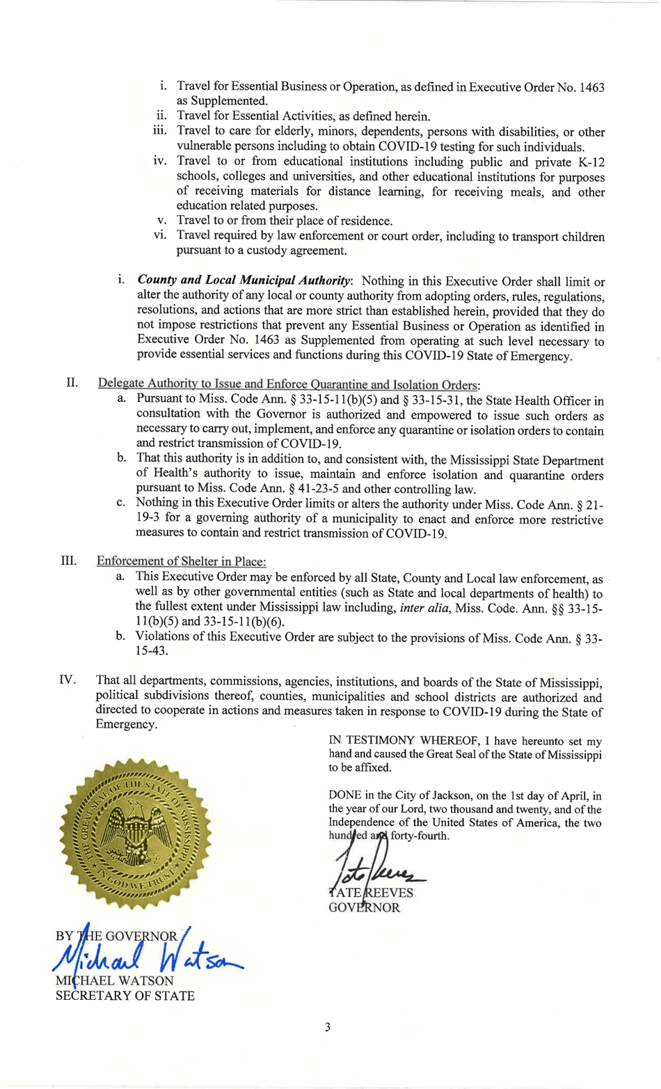 Executive Order No. 1466 - Mississippi, Page 3