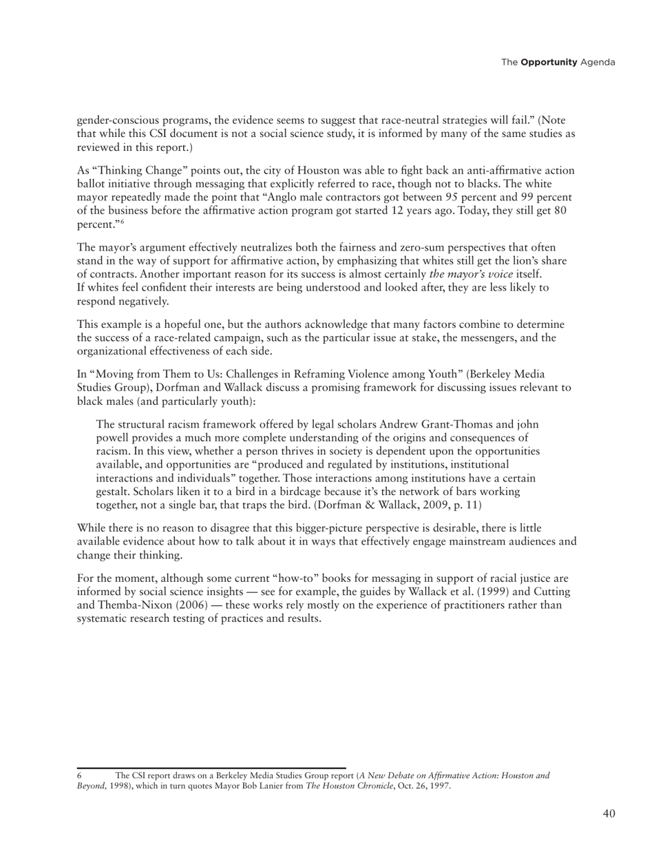 Social Science Literature Review: Media Representations and Impact on the Lives of Black Men and Boys, Page 31