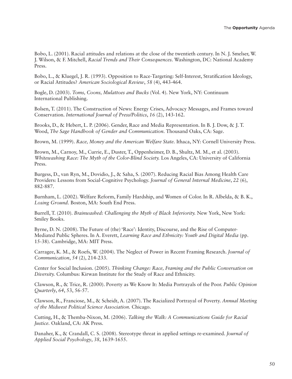 Social Science Literature Review: Media Representations and Impact on the Lives of Black Men and Boys, Page 41