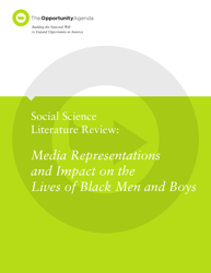 Document preview: Social Science Literature Review: Media Representations and Impact on the Lives of Black Men and Boys