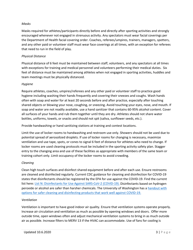 Professional Sports &amp; Other Sporting Activities Covid-19 Requirements - Washington, Page 3