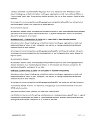 Professional Sports &amp; Other Sporting Activities Covid-19 Requirements - Washington, Page 5