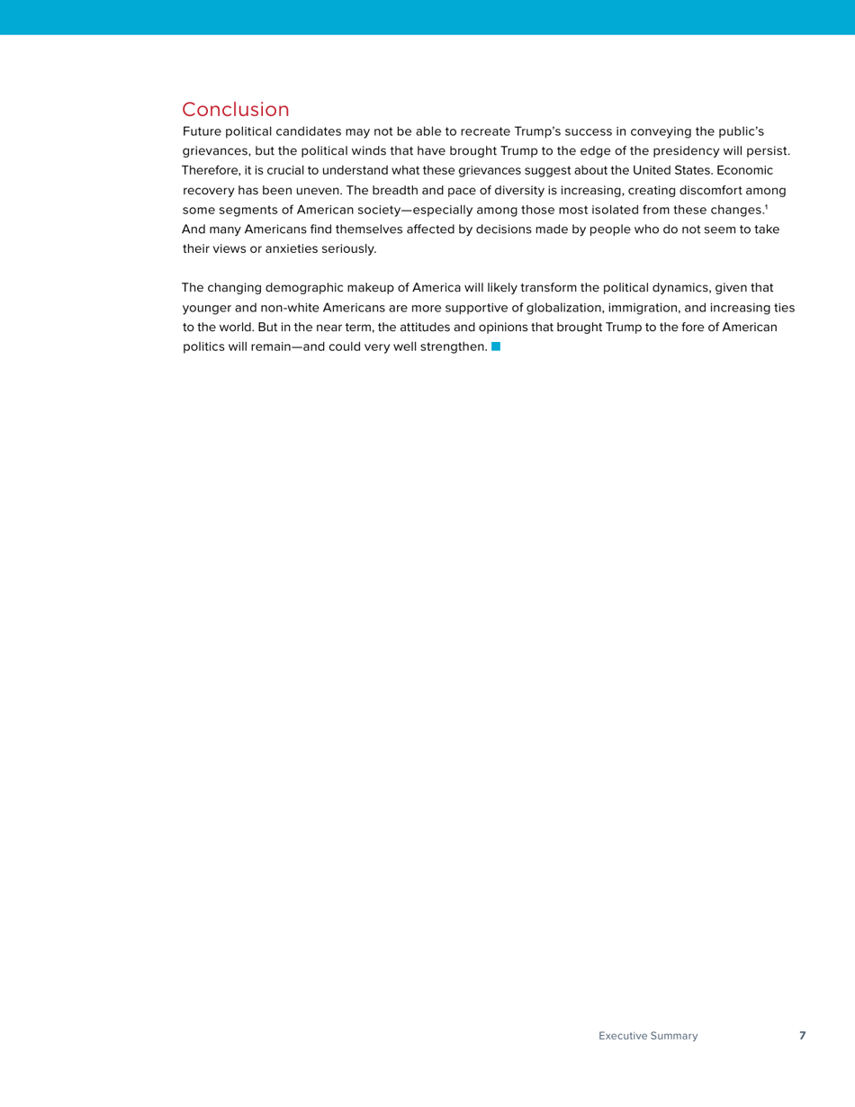 America in the Age of Uncertainty - Chicago Council Survey, Page 9