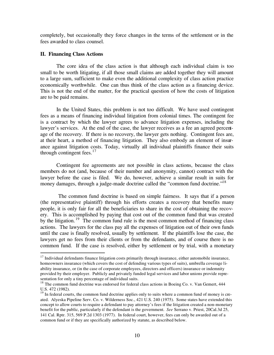 An Introduction to Class Action Procedure in the United States - Janet Cooper Alexander, Page 10