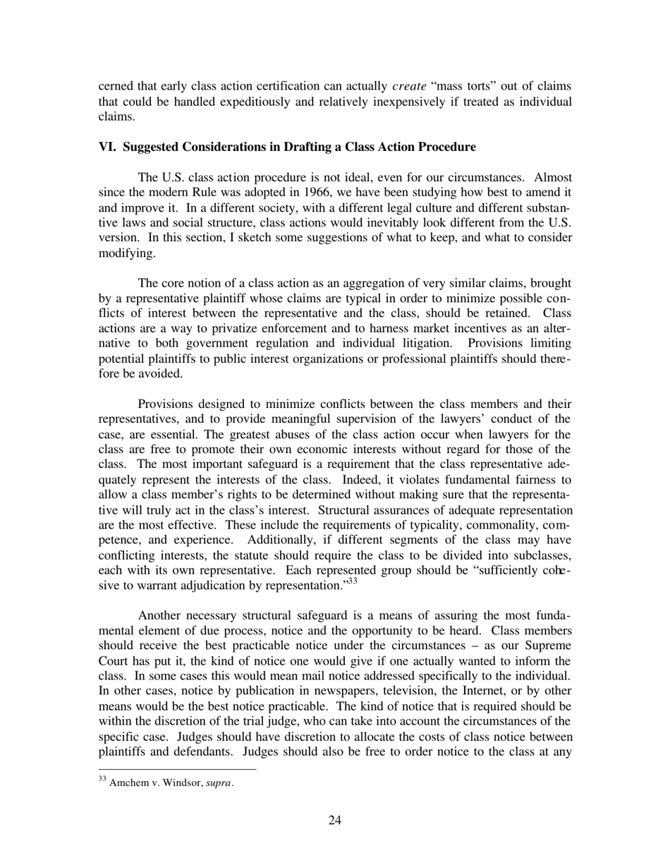 An Introduction to Class Action Procedure in the United States - Janet Cooper Alexander, Page 24