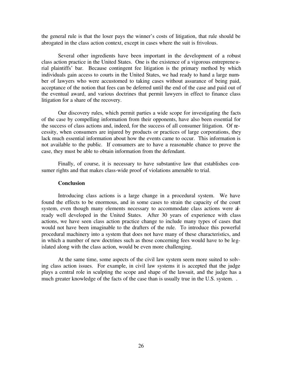 An Introduction to Class Action Procedure in the United States - Janet Cooper Alexander, Page 26