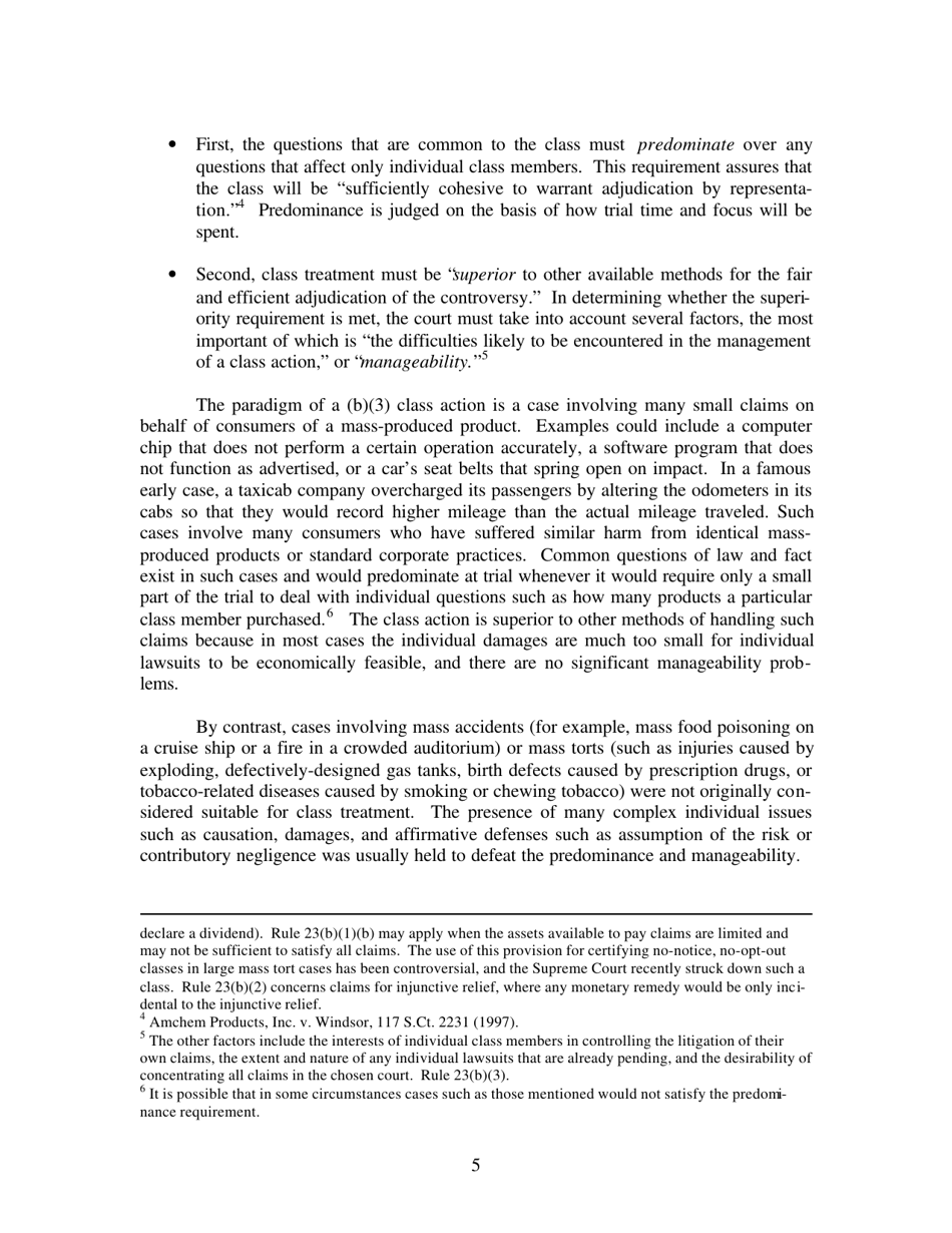 An Introduction to Class Action Procedure in the United States - Janet Cooper Alexander, Page 5