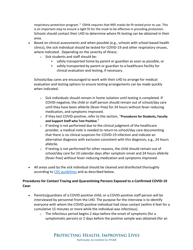Public Health Interim Guidance for Pre-k-12 Schools and Day Care Programs1 for Addressing Covid-19 - Illinois, Page 3