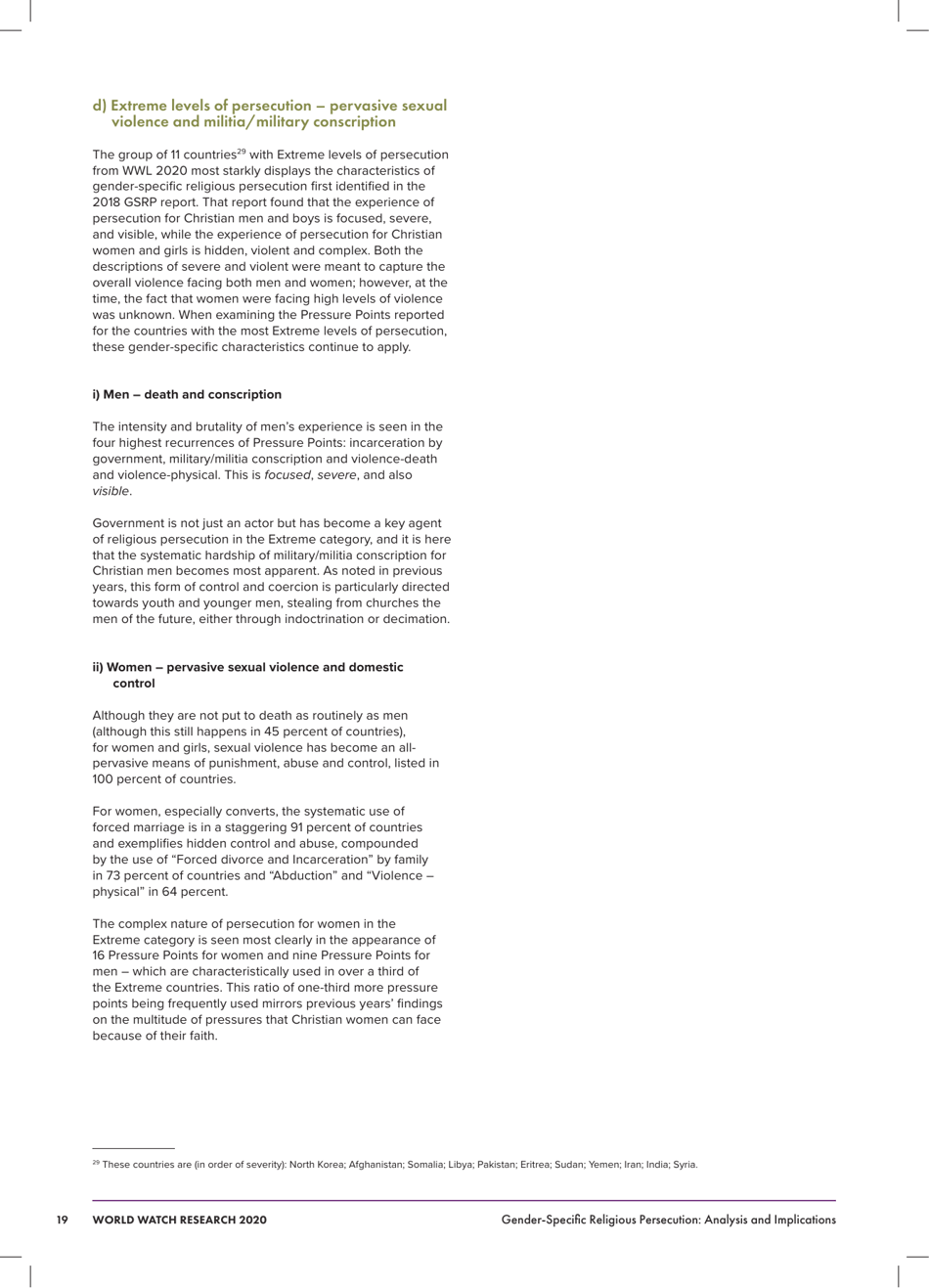 2020 Gender - Specific Religious Persecution, Page 19