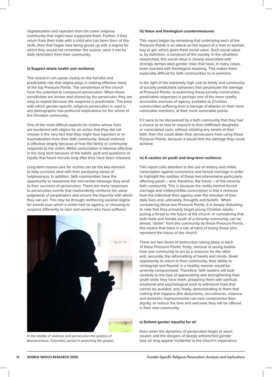 2020 Gender - Specific Religious Persecution, Page 21