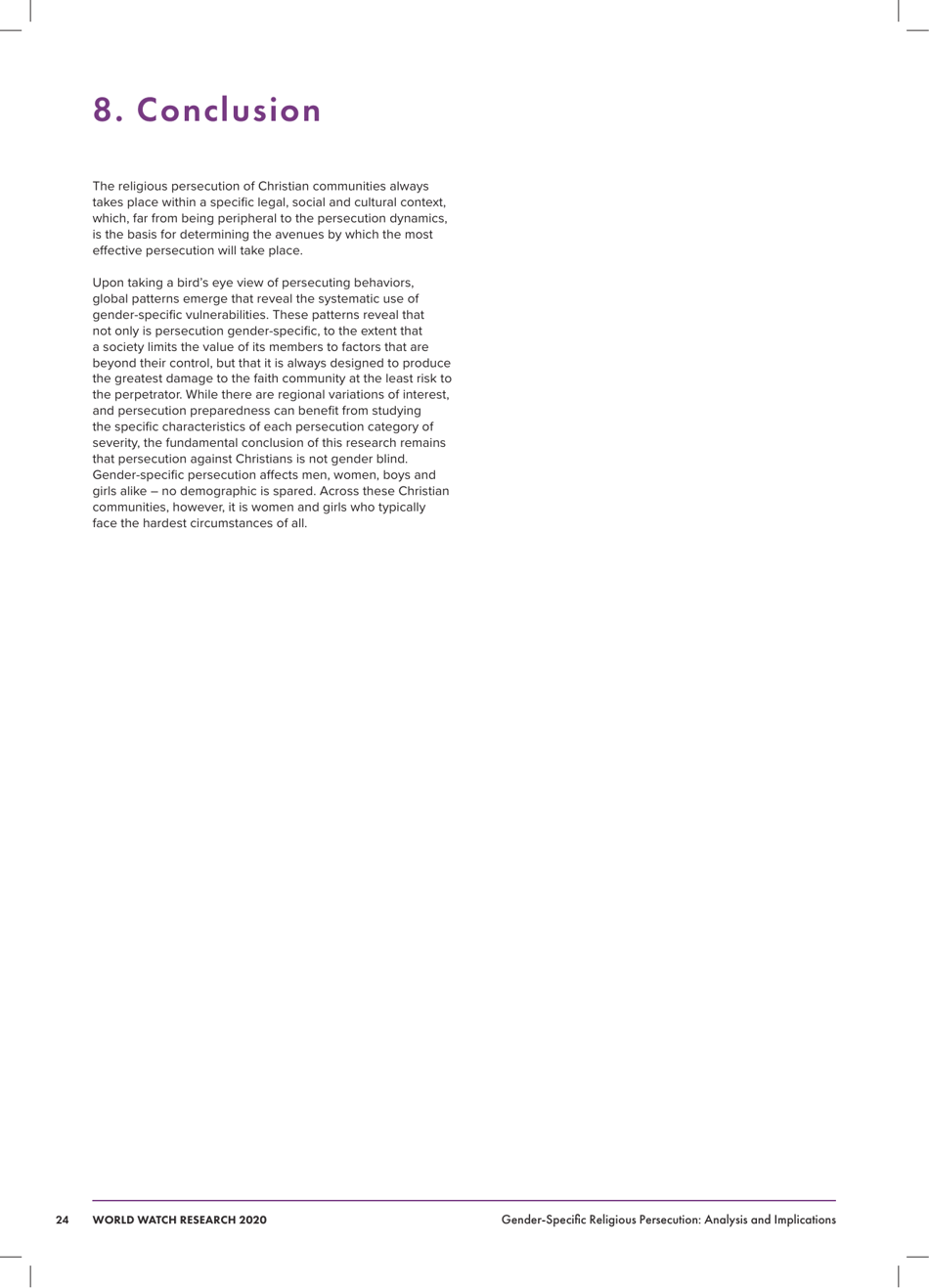 2020 Gender - Specific Religious Persecution, Page 24