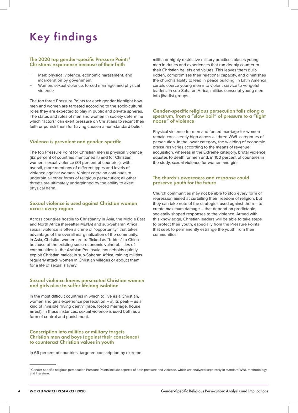 2020 Gender - Specific Religious Persecution, Page 4