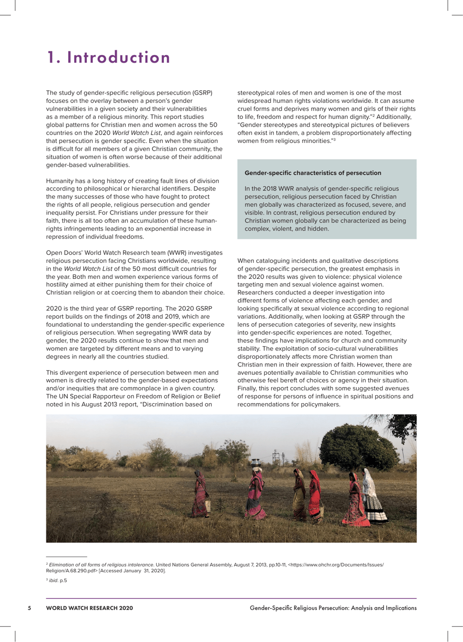 2020 Gender - Specific Religious Persecution, Page 5