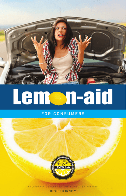 Lemon-Aid for Consumers - California