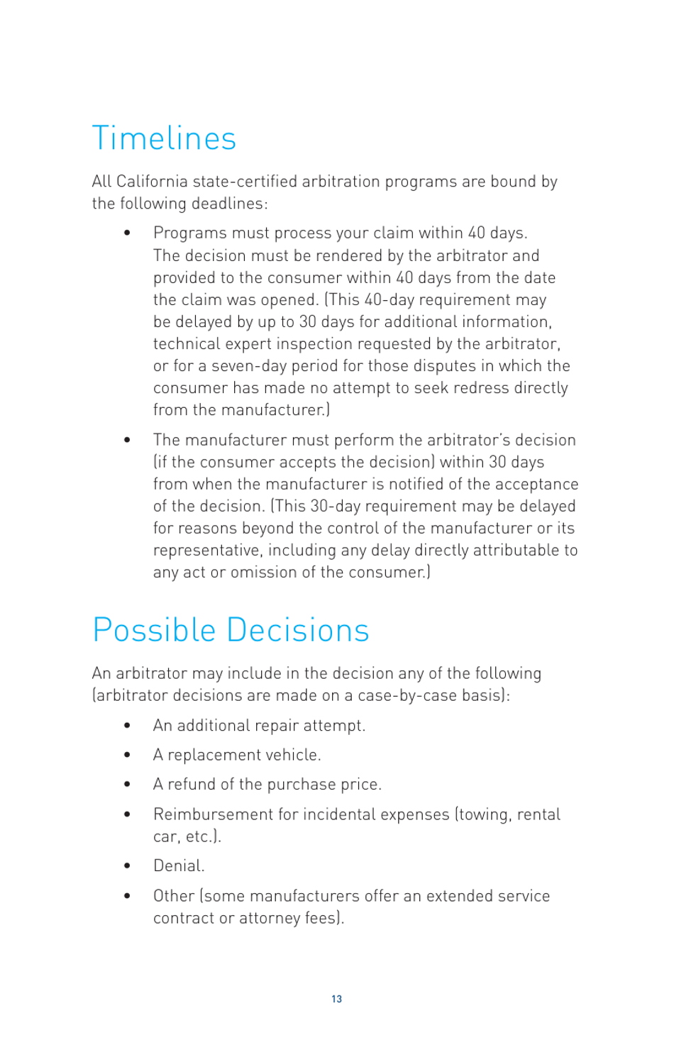 Lemon-Aid for Consumers - California, Page 15