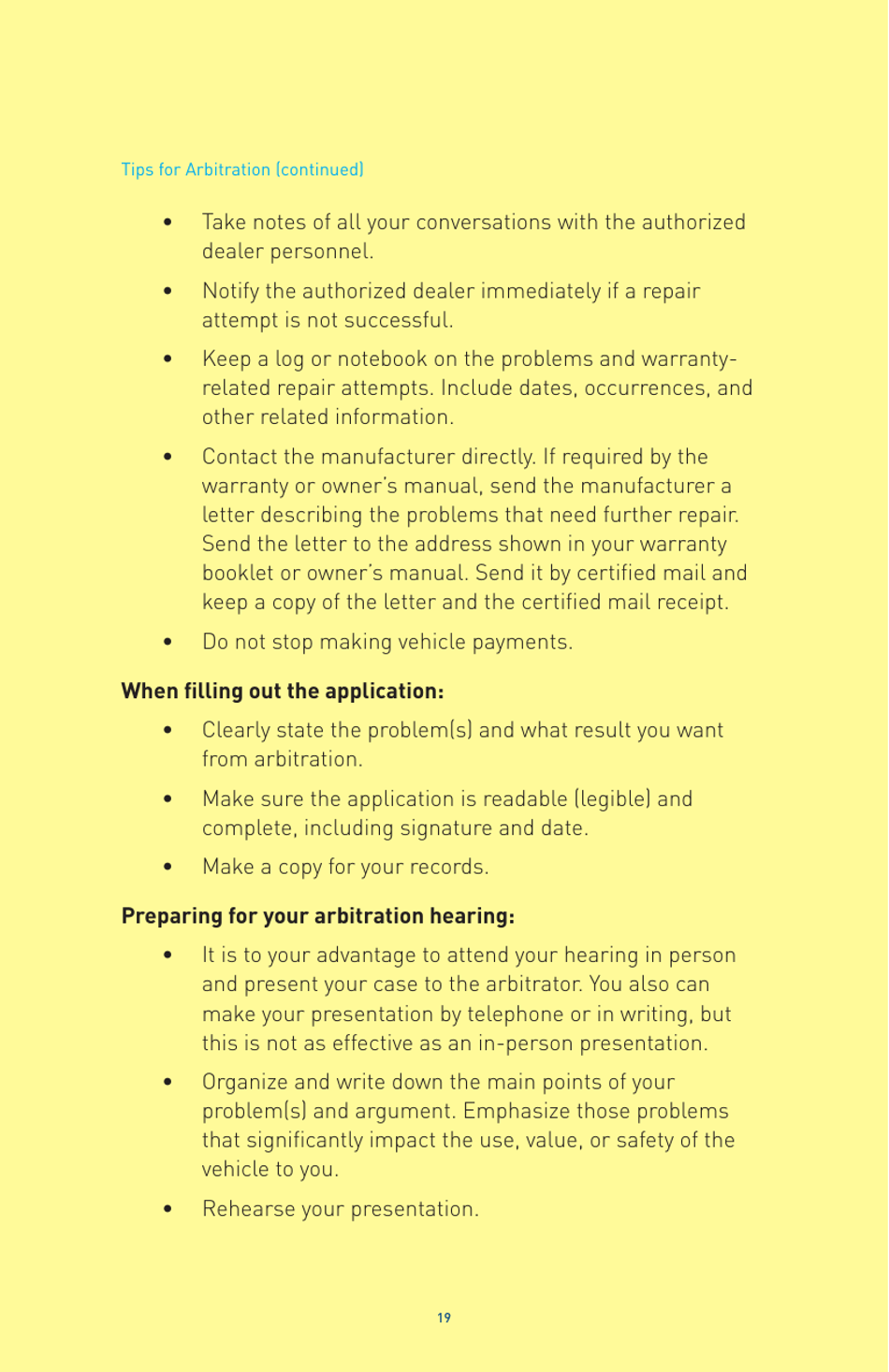 Lemon-Aid for Consumers - California, Page 21