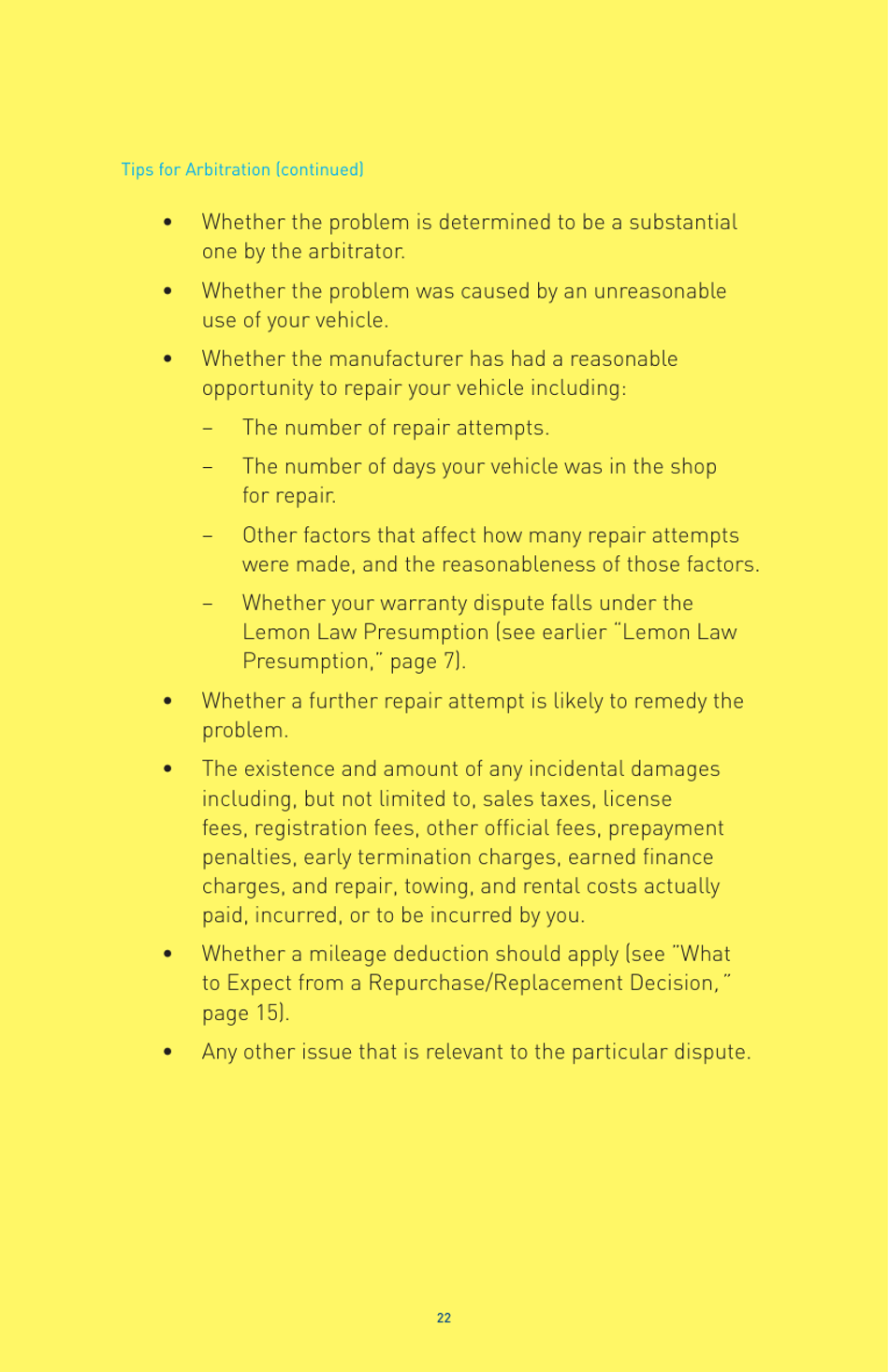 Lemon-Aid for Consumers - California, Page 24