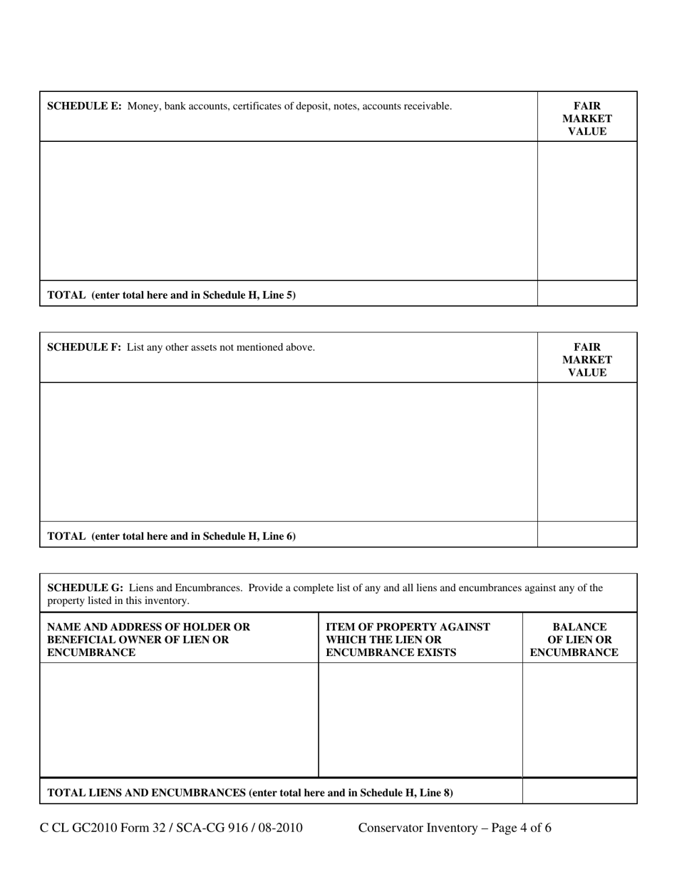 Form GC32 - Fill Out, Sign Online and Download Printable PDF, West ...
