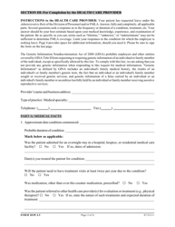 Form DOP-L5 Supplemental Certification of Health Care Provider for Employee&#039;s Serious Health Condition - Medical Leave of Absence Without Pay and/or Federal Family and Medical Leave Act (Fmla) - West Virginia, Page 2