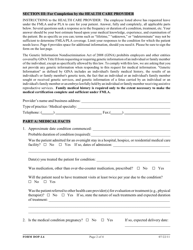 Form DOP-L6 Supplemental Certification of Health Care Provider for Family Member&#039;s Serious Health Condition - Federal Family and Medical Leave Act (Fmla) and/or State Parental Leave Act (Pla) - West Virginia, Page 2