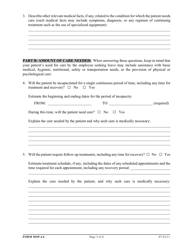 Form DOP-L6 Supplemental Certification of Health Care Provider for Family Member&#039;s Serious Health Condition - Federal Family and Medical Leave Act (Fmla) and/or State Parental Leave Act (Pla) - West Virginia, Page 3