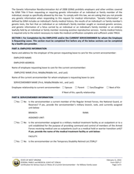Form DOP-L7 Certification for Serious Injury or Illness of a Current Servicemember - for Military Family Leave - Federal Family and Medical Leave Act (Fmla) - West Virginia, Page 2
