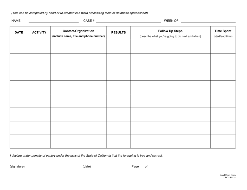 Work Search Order - County of San Francisco, California, Page 3