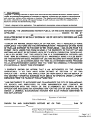 SAPD Form SOB-1 Sexually Oriented Business Application - City of San Antonio, Texas, Page 7